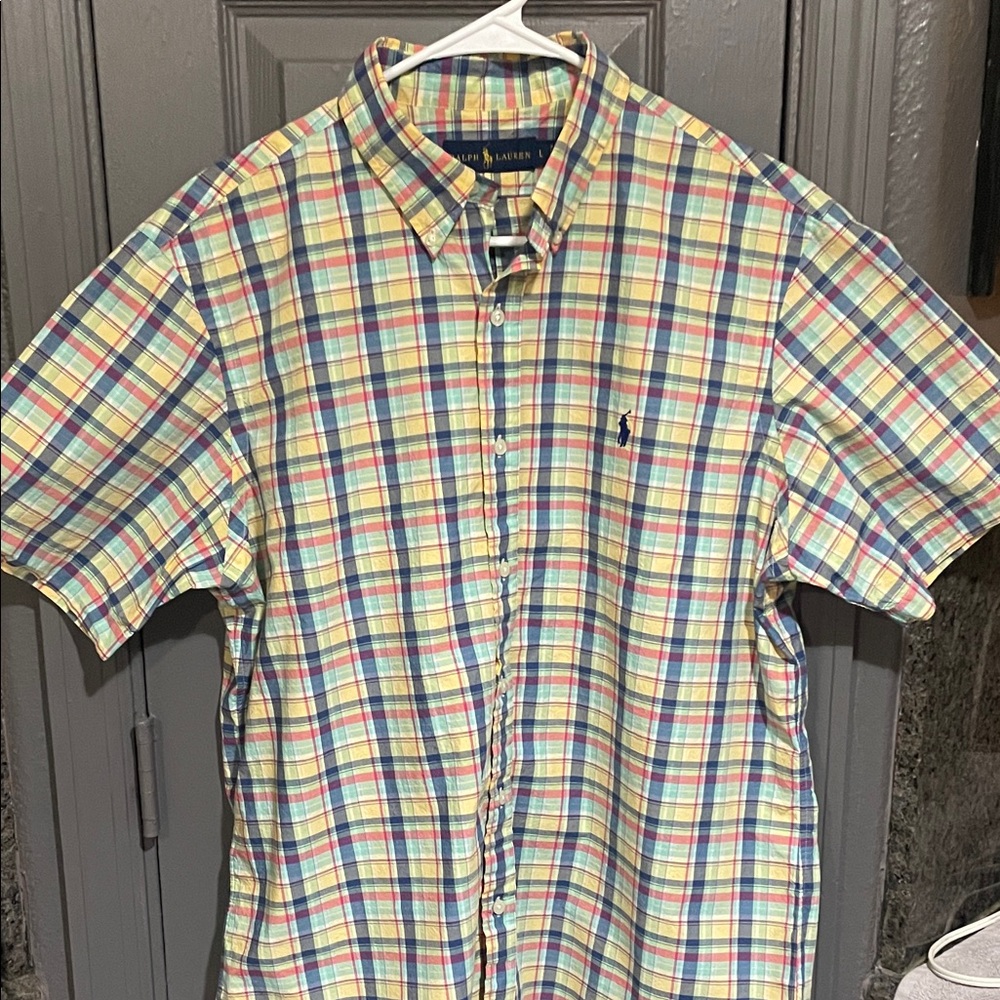 Ralph Lauren Multicolor Plaid Men's Shirt